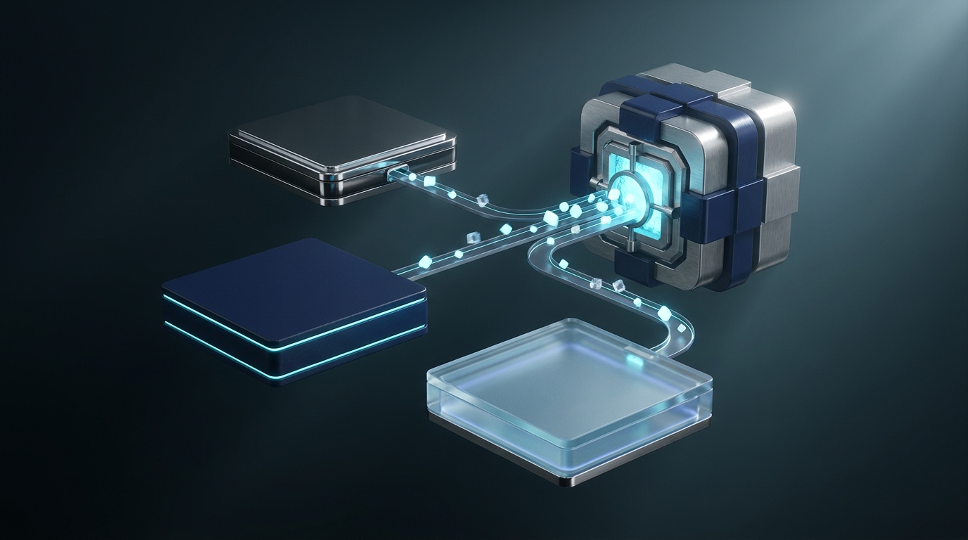 Different payment methods represented as distinct secure forms of digital and physical value